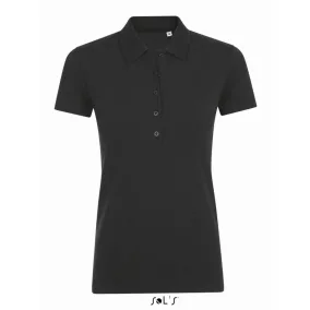 SOLS SO01709 Sols Phoenix Women - gyapjú-elasztán galléros póló XL