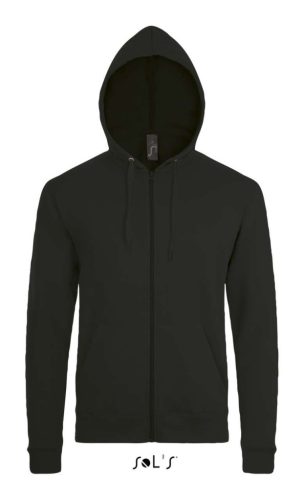 SOLS SO01714 Sols Stone - unisex zipzáros, kapucnis pulóver XS