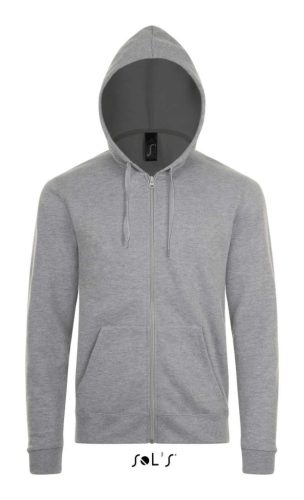 SOLS SO01714 Sols Stone - unisex zipzáros, kapucnis pulóver XS