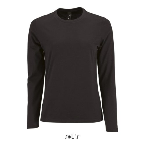 SOLS SO02075 Sols Imperial LSL Women - hosszú ujjú póló S