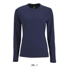 SOLS SO02075 Sols Imperial LSL Women - hosszú ujjú póló S