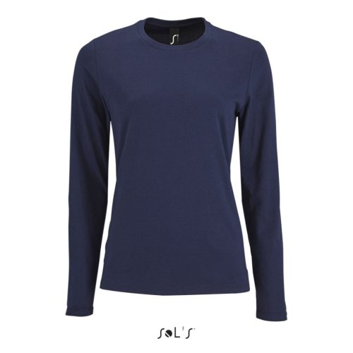 SOLS SO02075 Sols Imperial LSL Women - hosszú ujjú póló S