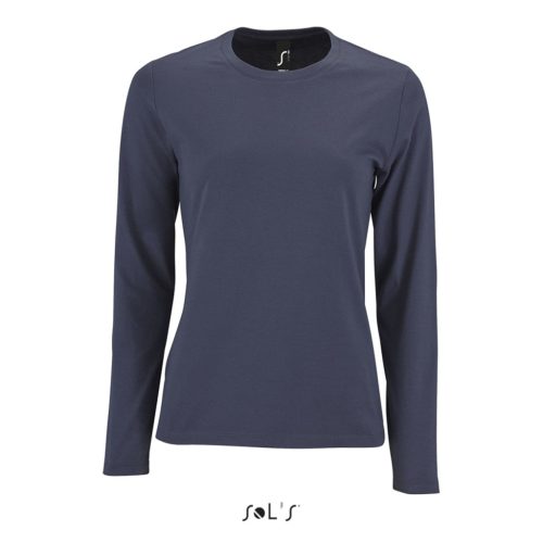 SOLS SO02075 Sols Imperial LSL Women - hosszú ujjú póló S