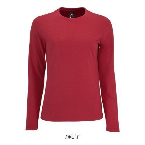 SOLS SO02075 Sols Imperial LSL Women - hosszú ujjú póló S