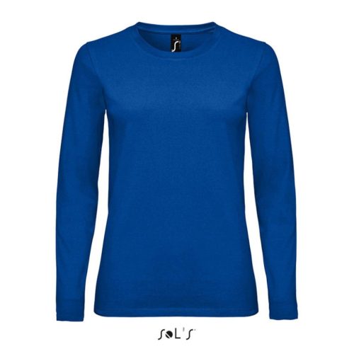 SOLS SO02075 Sols Imperial LSL Women - hosszú ujjú póló S