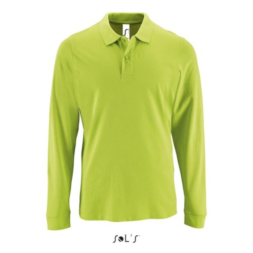 SOLS SO02087 Sols Perfect LSL Men - hosszú ujjú piké galléros póló S
