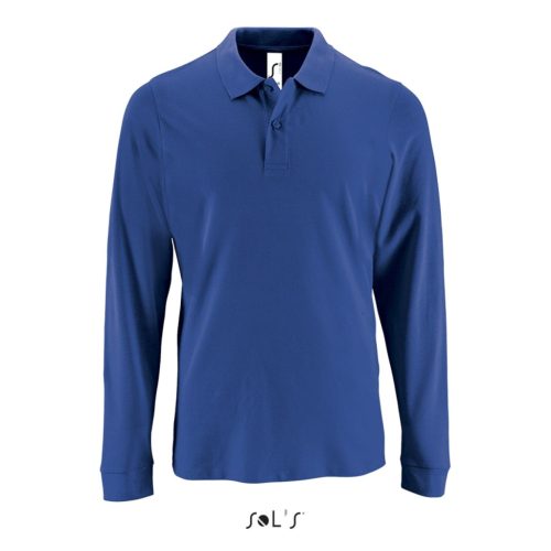 SOLS SO02087 Sols Perfect LSL Men - hosszú ujjú piké galléros póló XL