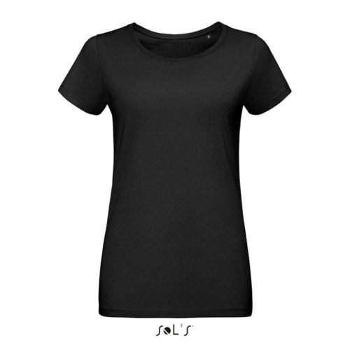 SOLS SO02856 Sols Martin Women - környakú testhezálló póló XS