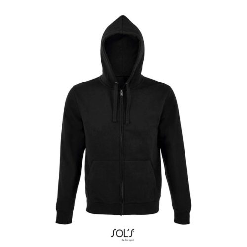 SOLS SO03105 Sols Spike Men - zipzáros, kapucnis pulóver S