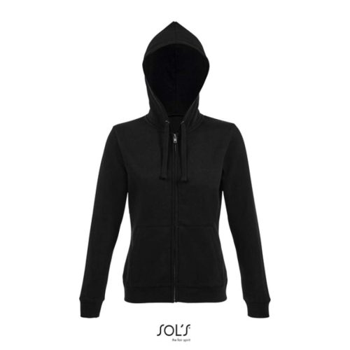 SOLS SO03106 Sols Spike Women - zipzáros, kapucnis pulóver S