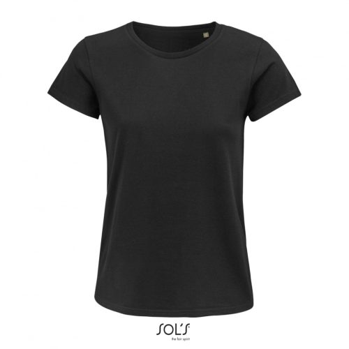SOLS SO03581 Sols Crusader Women - környakas testhezálló jersey póló S