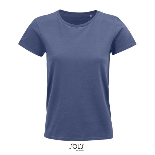 SOLS SO03581 Sols Crusader Women - környakas testhezálló jersey póló S