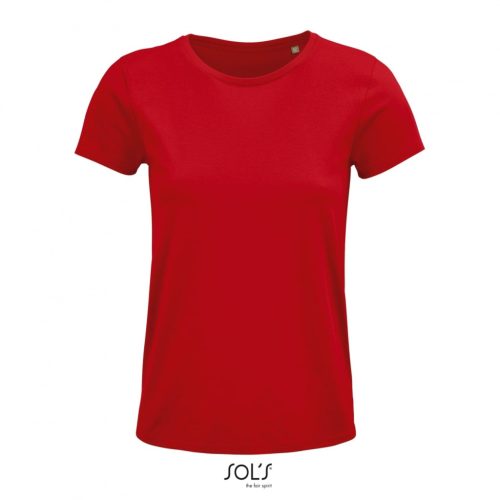 SOLS SO03581 Sols Crusader Women - környakas testhezálló jersey póló S
