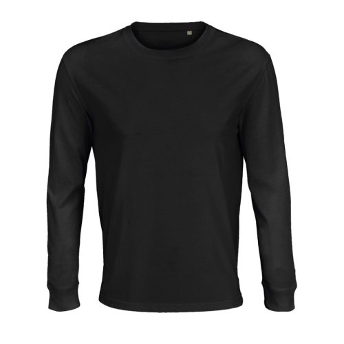 SOLS SO03982 Sols Pioneer LSL - hosszú ujjú póló (deep black, S) S