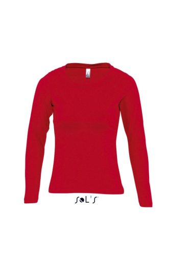 SOLS SO11425 Sols Majestic - női környakú hosszú ujjú póló S