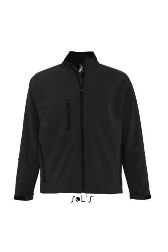 SOLS SO46600 Sols Relax - férfi softshell zipzároszáros dzseki S
