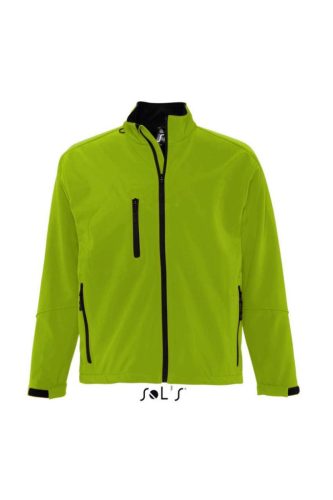 SOLS SO46600 Sols Relax - férfi softshell zipzároszáros dzseki S