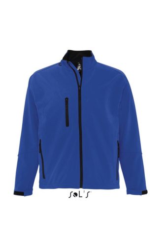 SOLS SO46600 Sols Relax - férfi softshell zipzároszáros dzseki S