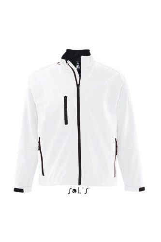 SOLS SO46600 Sols Relax - férfi softshell zipzároszáros dzseki S