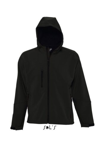 SOLS SO46602 Sols Replay Men - kapucnis softshell dzseki XS