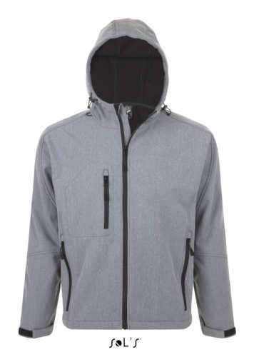 SOLS SO46602 Sols Replay Men - kapucnis softshell dzseki S