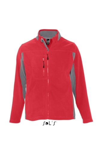 SOLS SO55500 Sols Nordic - férfi kétszínű zipzáros gyapjú dzseki 2XL