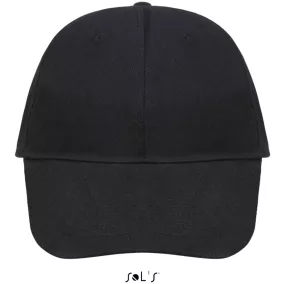 SOL'S SO88100 Sol's Buffalo - 6 lapos sapka Black/Royal