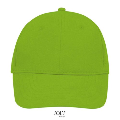 SOL'S SO88100 Sol's Buffalo - 6 lapos sapka Lime