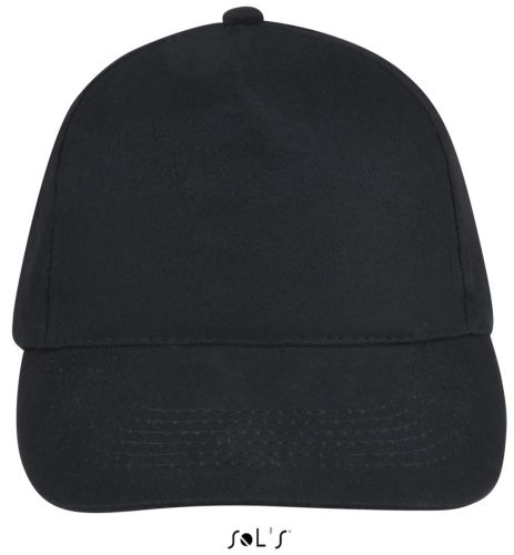 SOL'S SO88110 Sol's Sunny - 5 lapos sapka Black