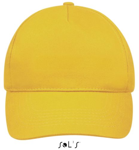 SOL'S SO88110 Sol's Sunny - 5 lapos sapka Gold