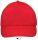 SOL'S SO88110 Sol's Sunny - 5 lapos sapka Red