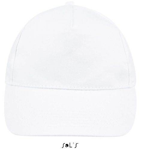 SOL'S SO88110 Sol's Sunny - 5 lapos sapka White