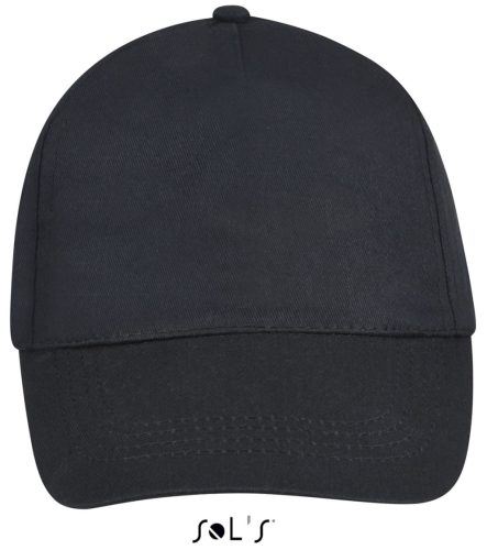 SOL'S SO88119 Sol's Buzz - 5 lapos sapka Black