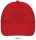 SOL'S SO88119 Sol's Buzz - 5 lapos sapka Red