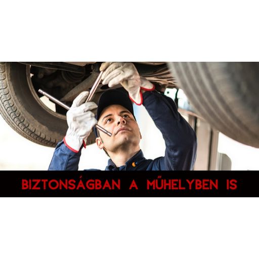 Autószerelés biztonságosan