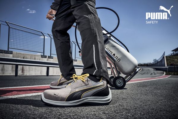 Puma sportos és kényelmes munkavédelmi cipő